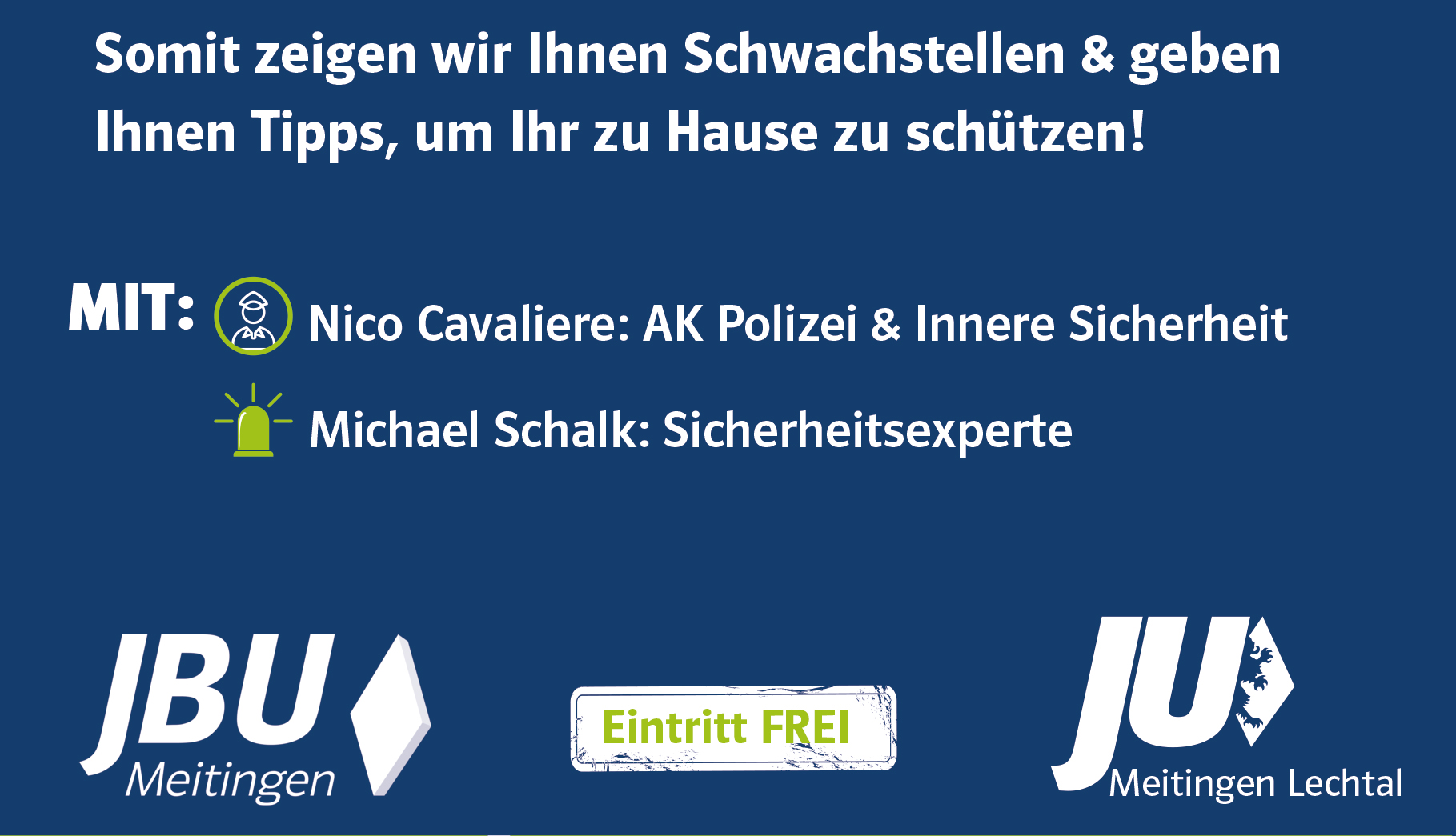 Flyer Einbruchprävention